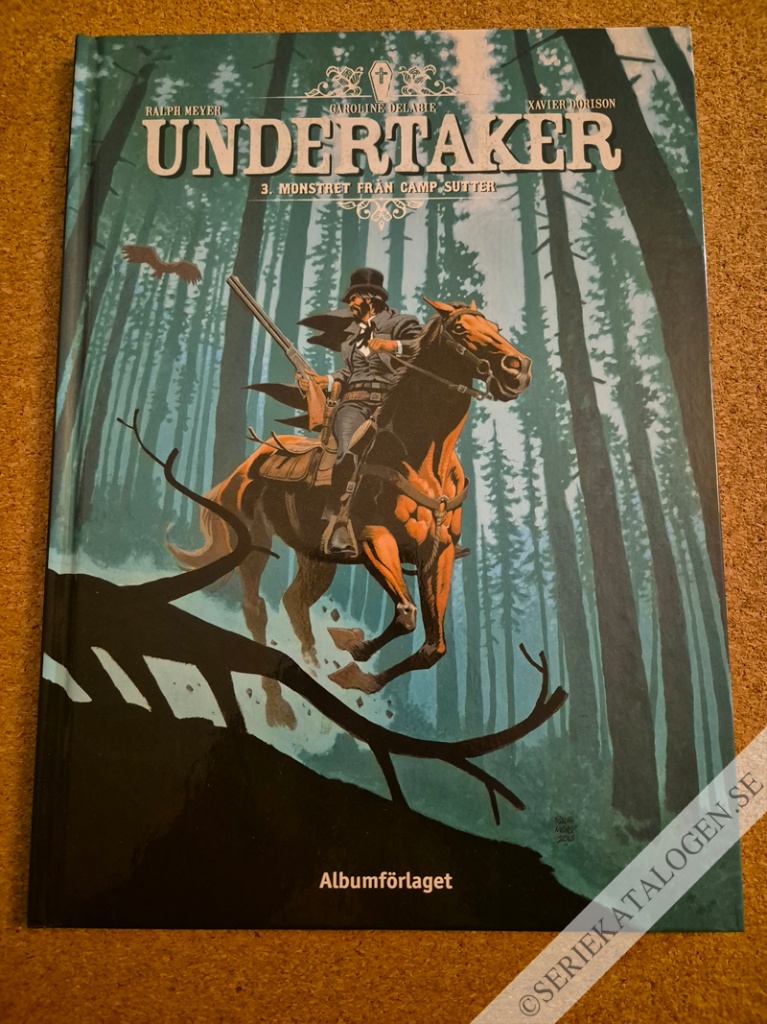 Framsida på Undertaker Monstret från Camp Sutter (2019)