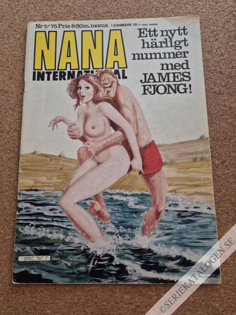 Framsida på Nana international #7 (1975)
