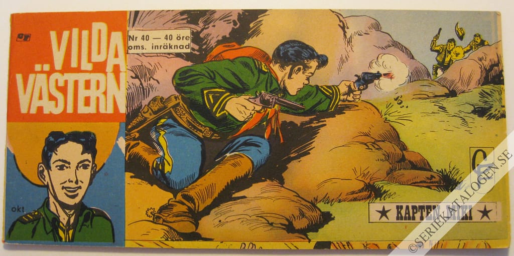 Framsida på Vilda Västern #40 (1964)