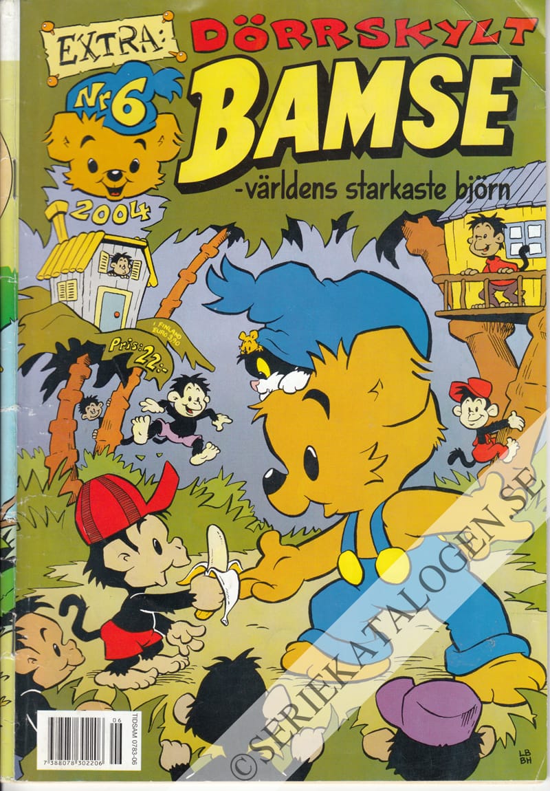 Framsida på Bamse #6 (2004)