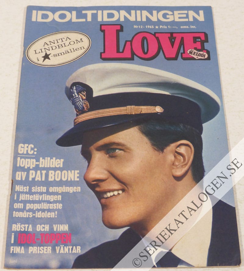 Framsida på Love! #12 (1963)