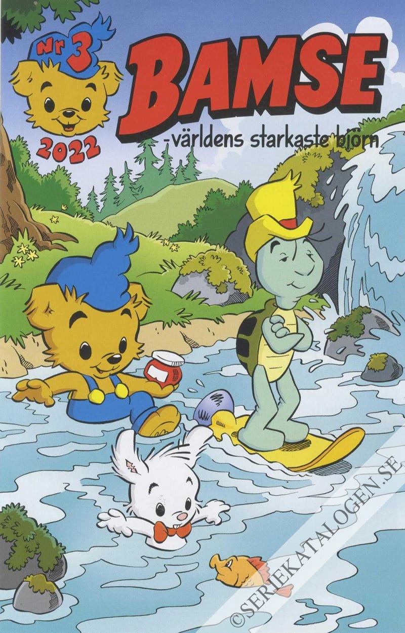 Framsida på Bamse #3 (2022)