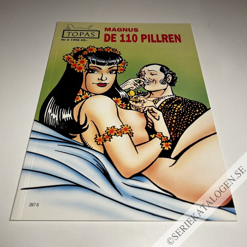 Framsida på Topas De 110 pillren (1990)