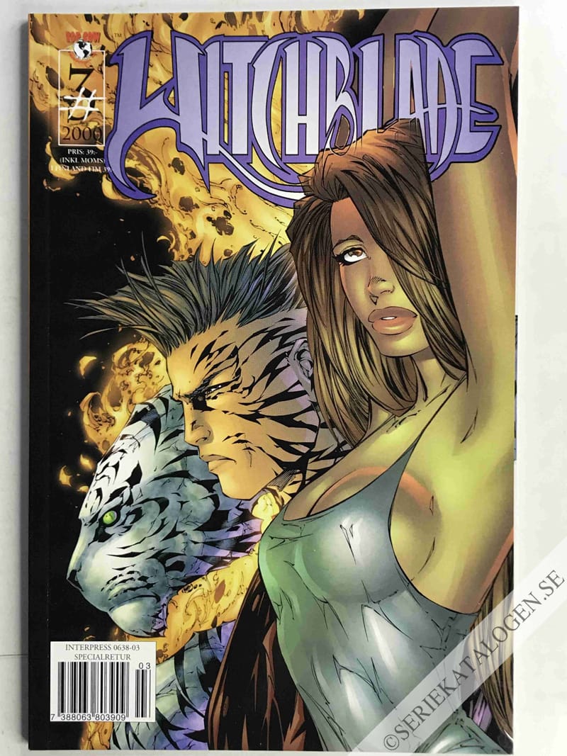 Framsida på Witchblade #3 (2000)