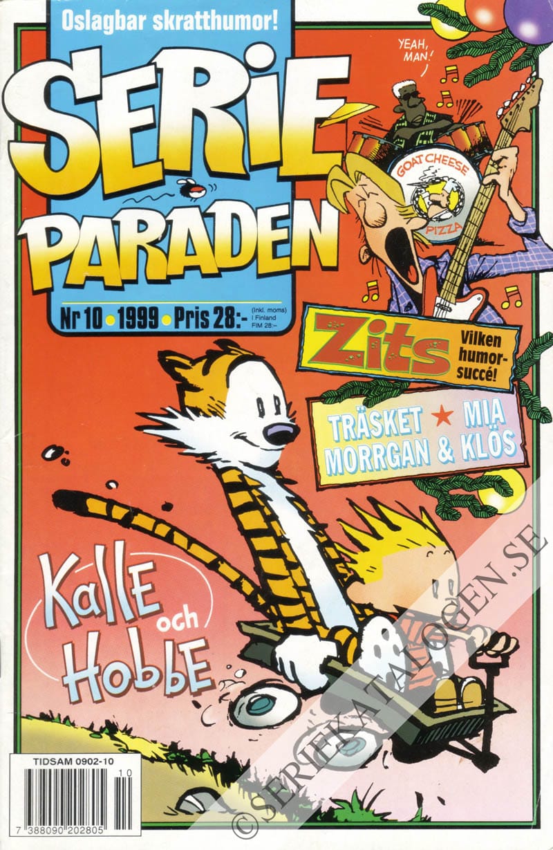 Framsida på Serie-paraden #10 (1999)