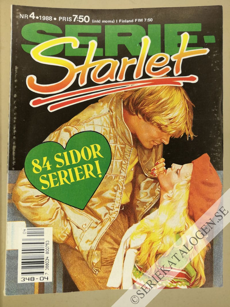 Framsida på Seriestarlet #4 (1988)