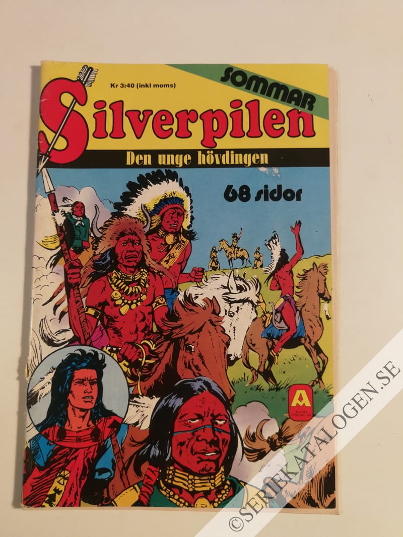 Framsida på Silverpilen specialnummer Sommar (1974)