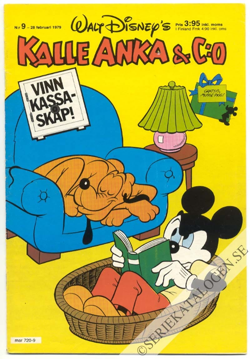 Framsida på Kalle Anka & C:o #9 (1979)