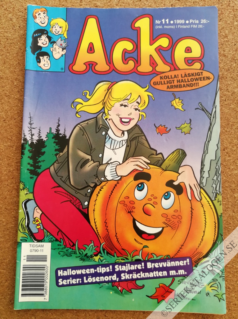 Framsida på Acke #11 (1999)