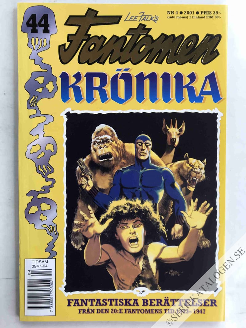 Framsida på Fantomen Krönika #4 (2001)