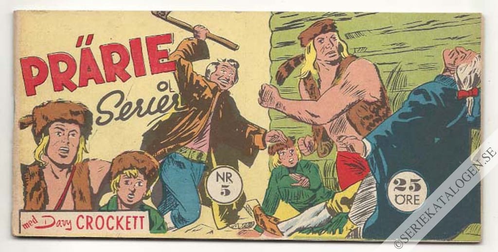 Framsida på Prärie-serier #5 (1960)