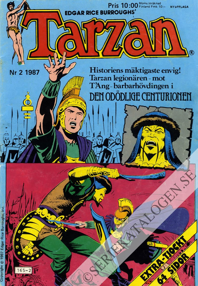 Framsida på Tarzan #2 (1987)
