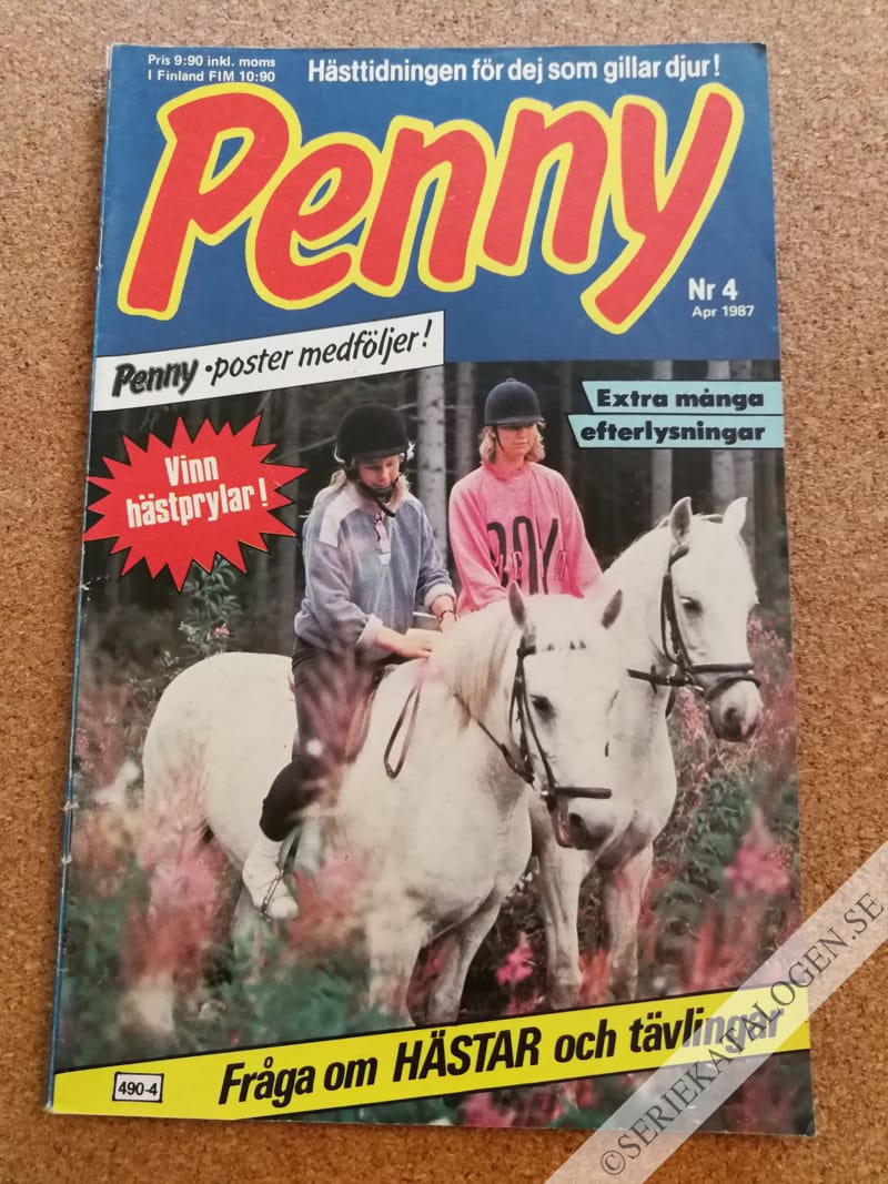 Framsida på Penny #4 (1987)