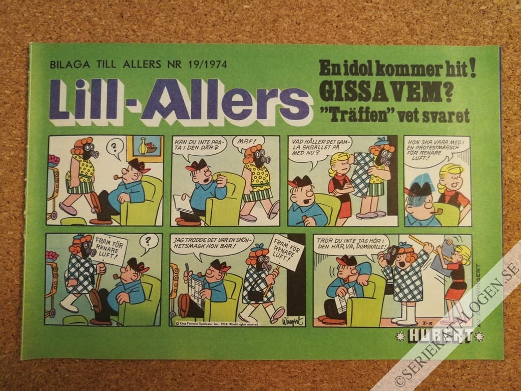 Framsida på Lill-Allers #19 (1974)
