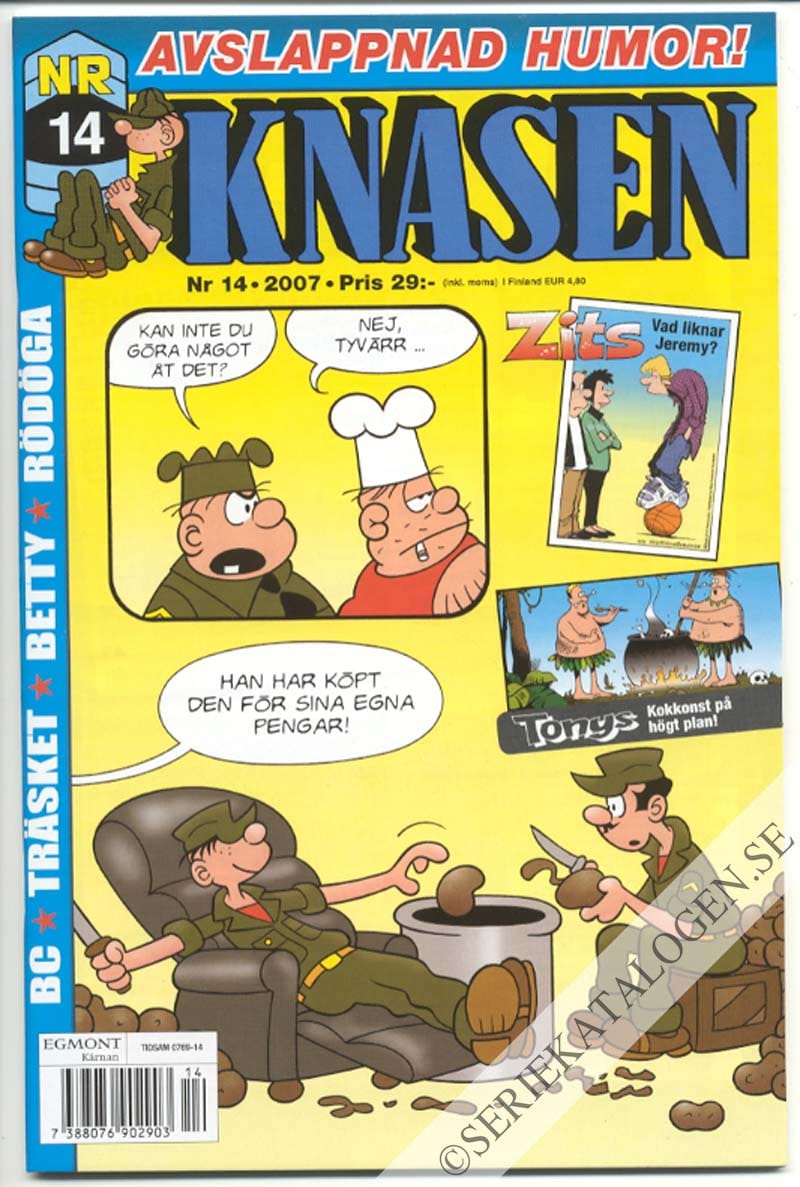 Framsida på Knasen #14 (2007)