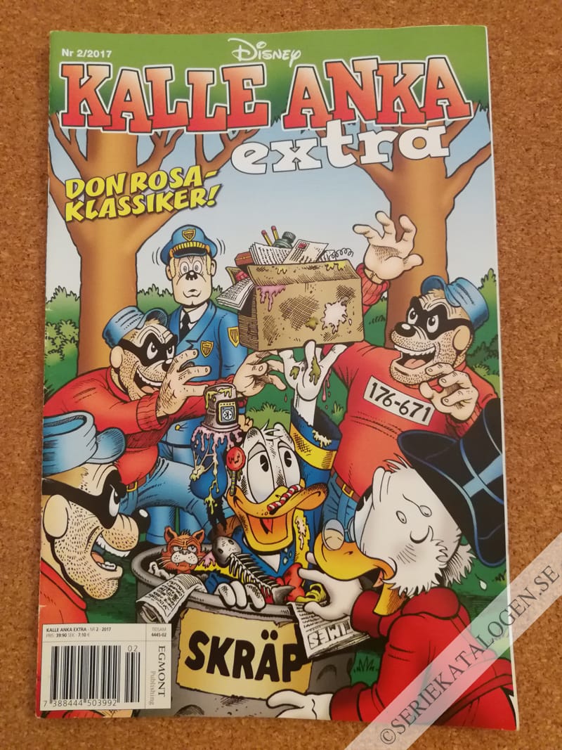 Framsida på Kalle Anka Extra #2 (2017)