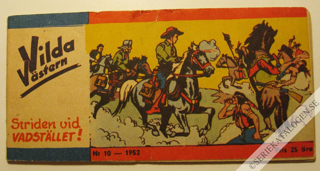 Framsida på Vilda Västern #10 (1952)