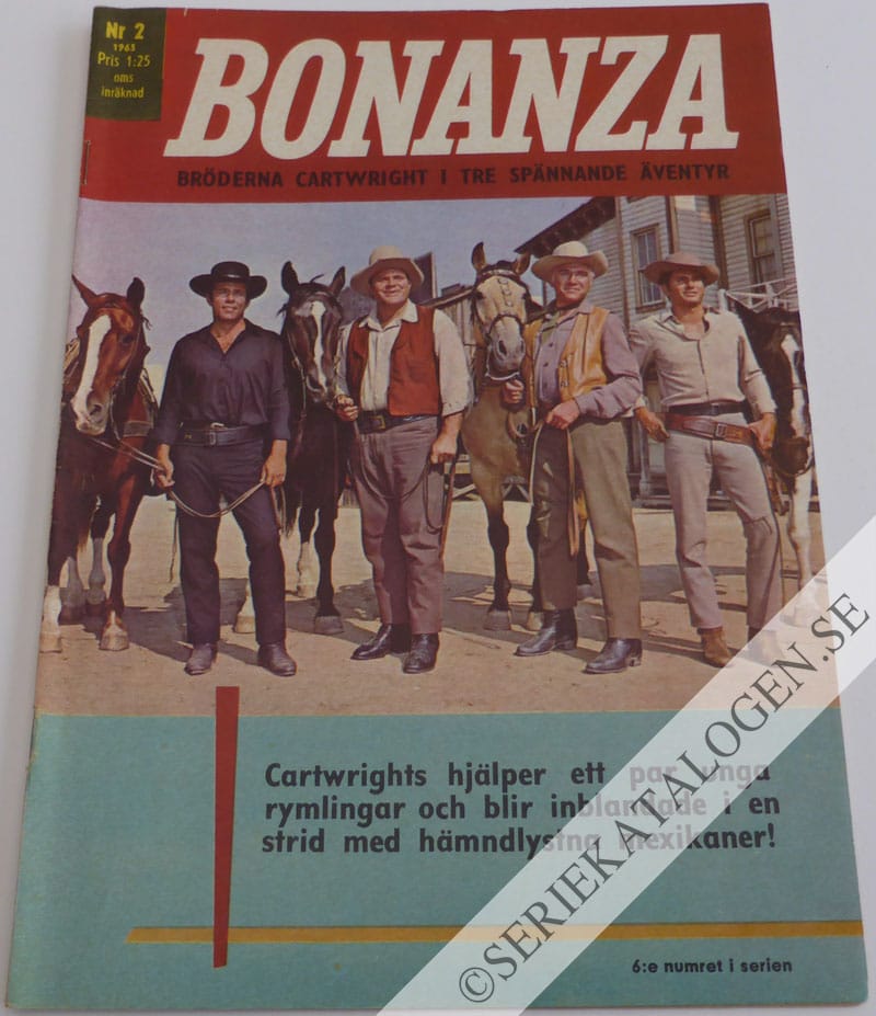 Framsida på Bonanza #2 (1963)