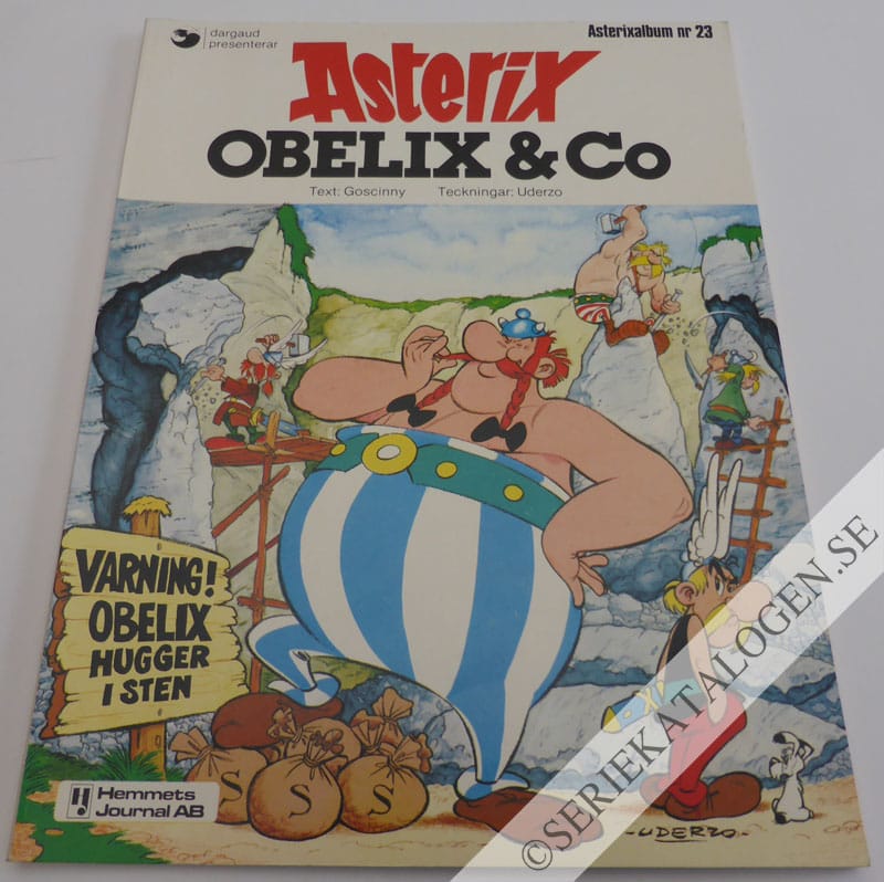Framsida på Asterix Obelix & Co (1978)