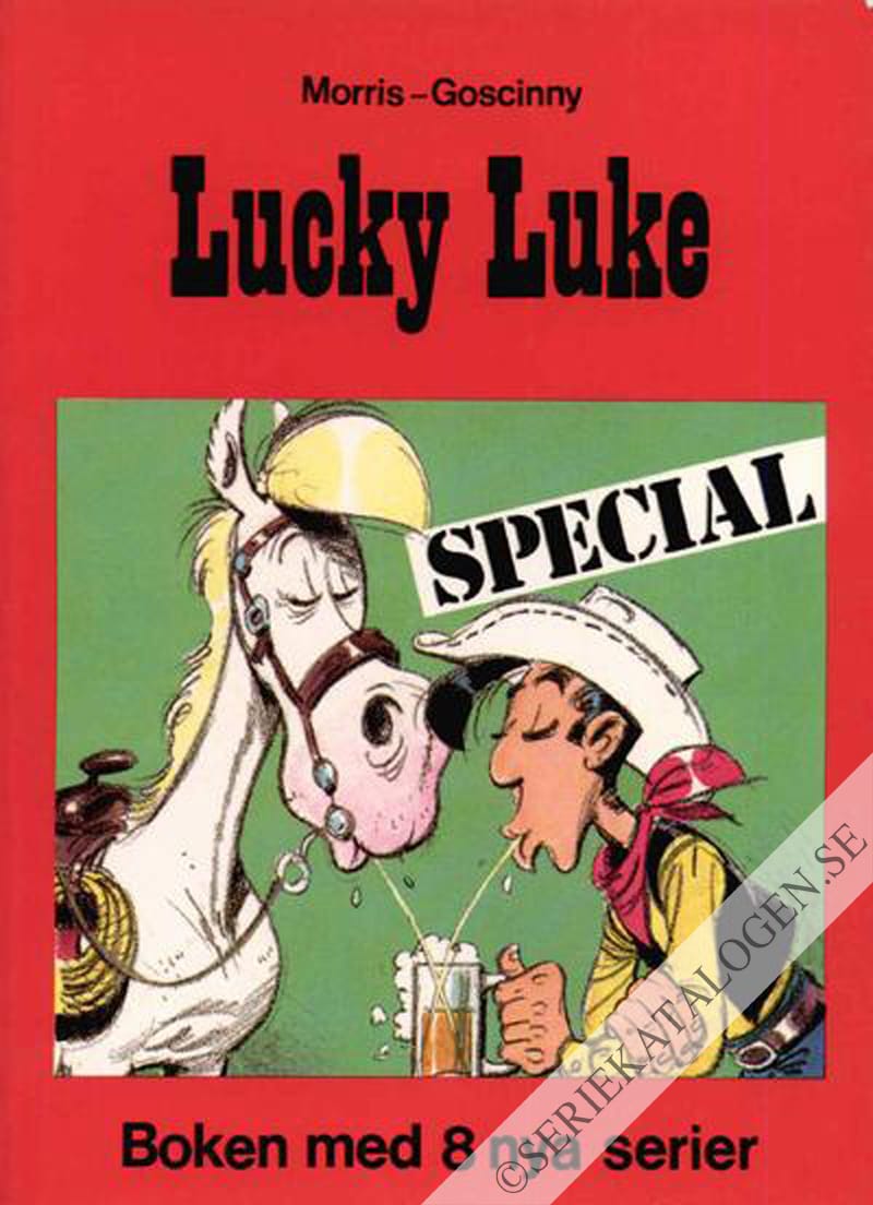 Framsida på Lucky Lukes äventyr Lucky Luke Special (1979)