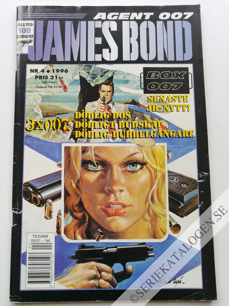 Framsida på James Bond agent 007 #4 (1996)