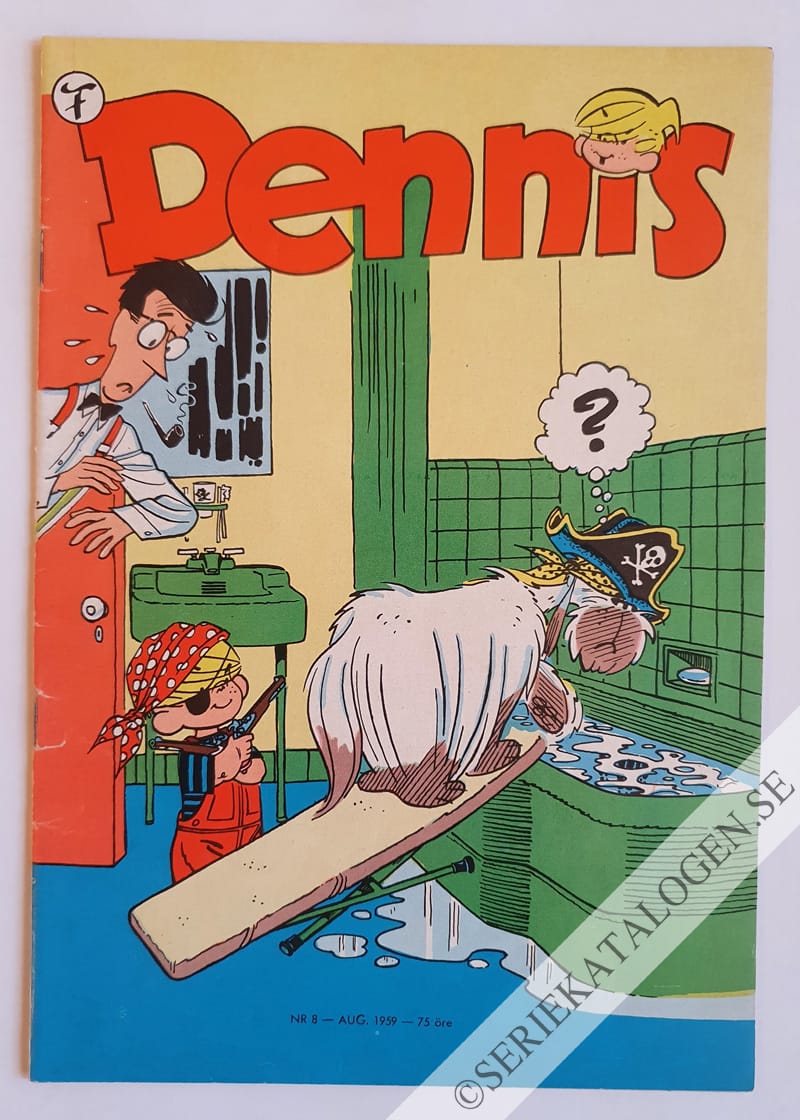 Framsida på Dennis #8 (1959)