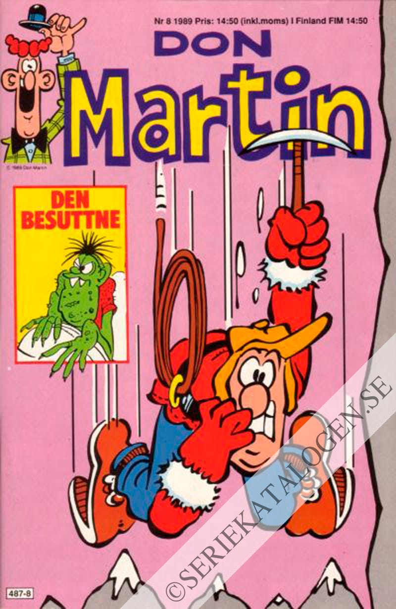 Framsida på Don Martin #8 (1989)