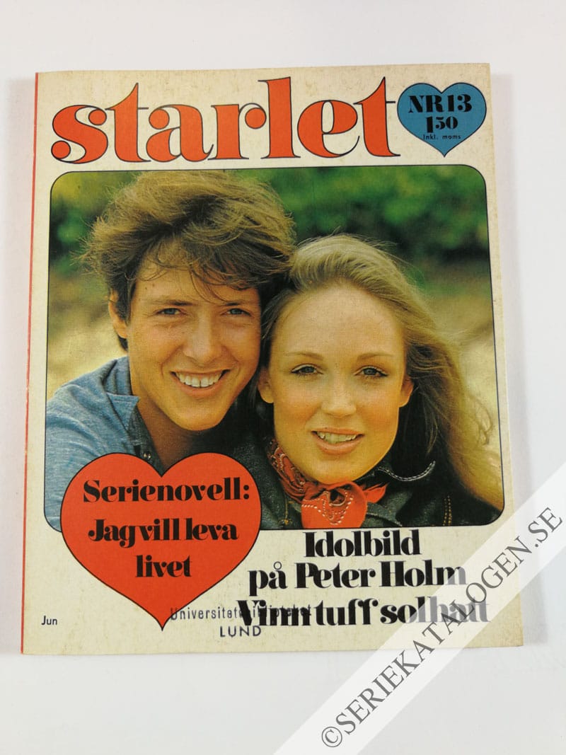 Framsida på Starlet #13 (1970)