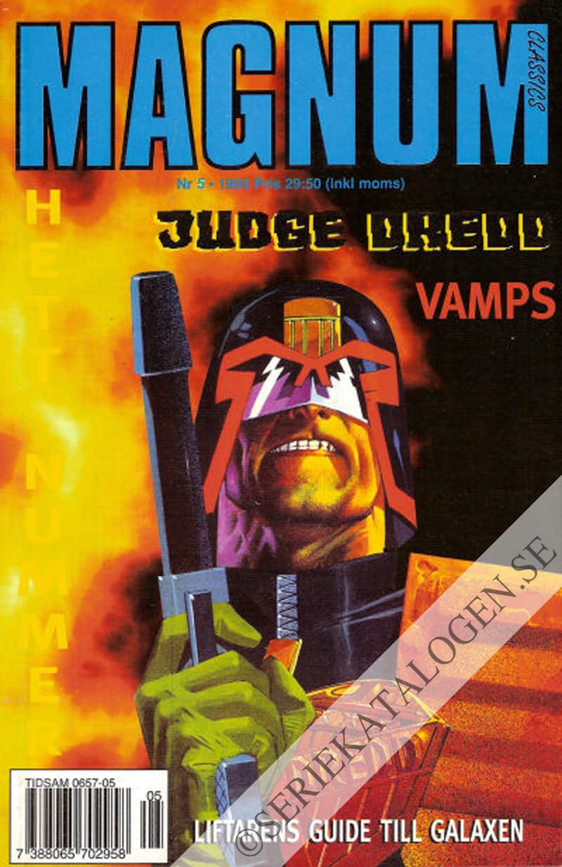 Framsida på Magnum comics #5 (1995)