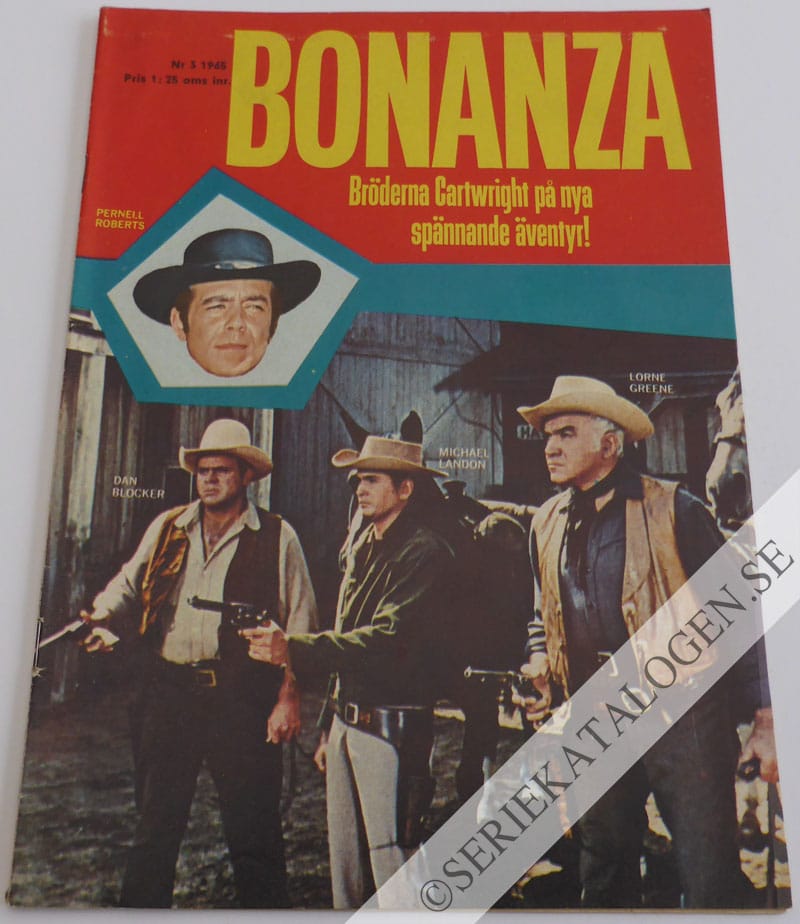 Framsida på Bonanza #3 (1965)