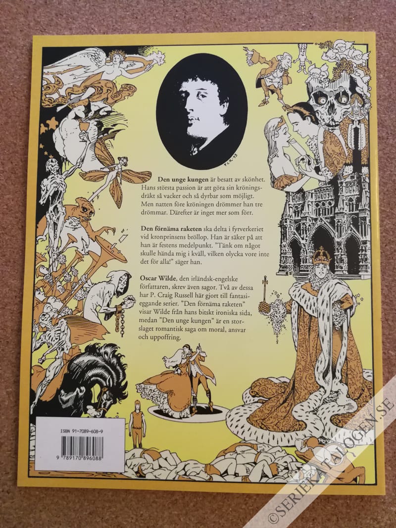 Baksida på Sagor av Oscar Wilde: Den unge kungen (1998)
