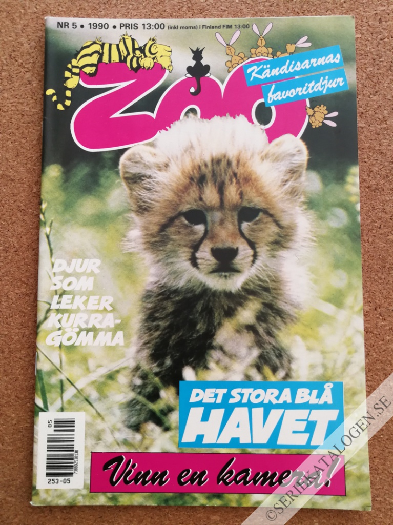 Framsida på Zoo #5 (1990)