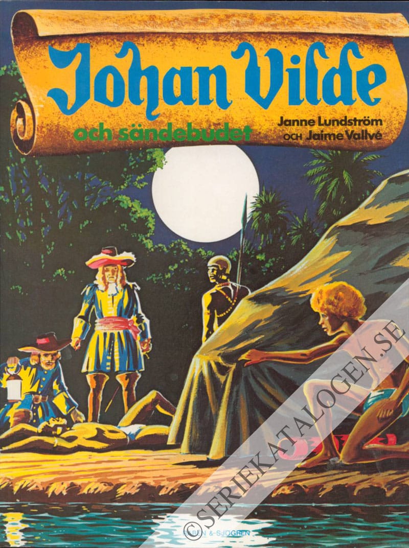Framsida på Johan Vilde Johan Vilde och sändebudet (1980)