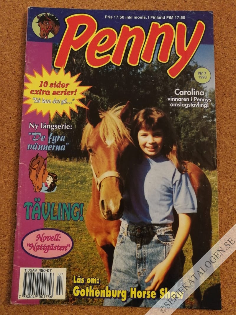 Framsida på Penny #7 (1993)