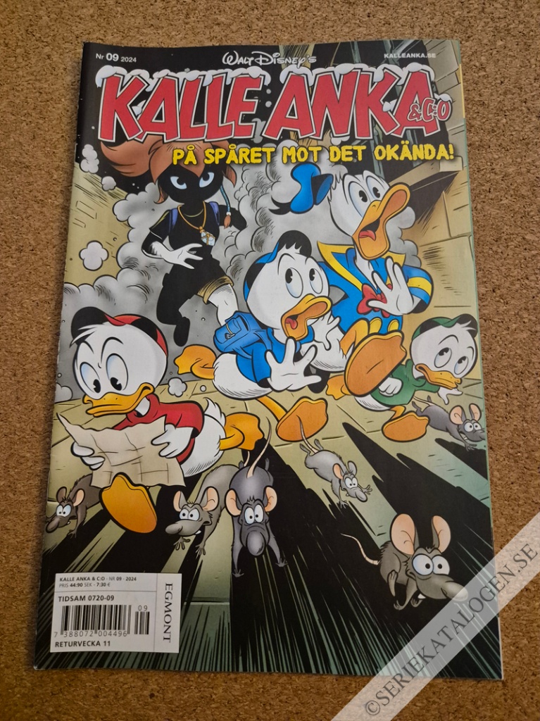 Framsida på Kalle Anka & C:o #9 (2024)