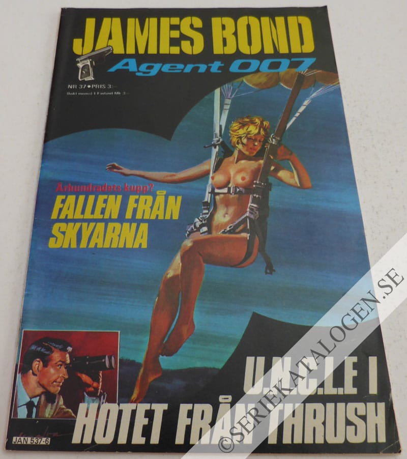 Framsida på James Bond agent 007 #37 (1975)