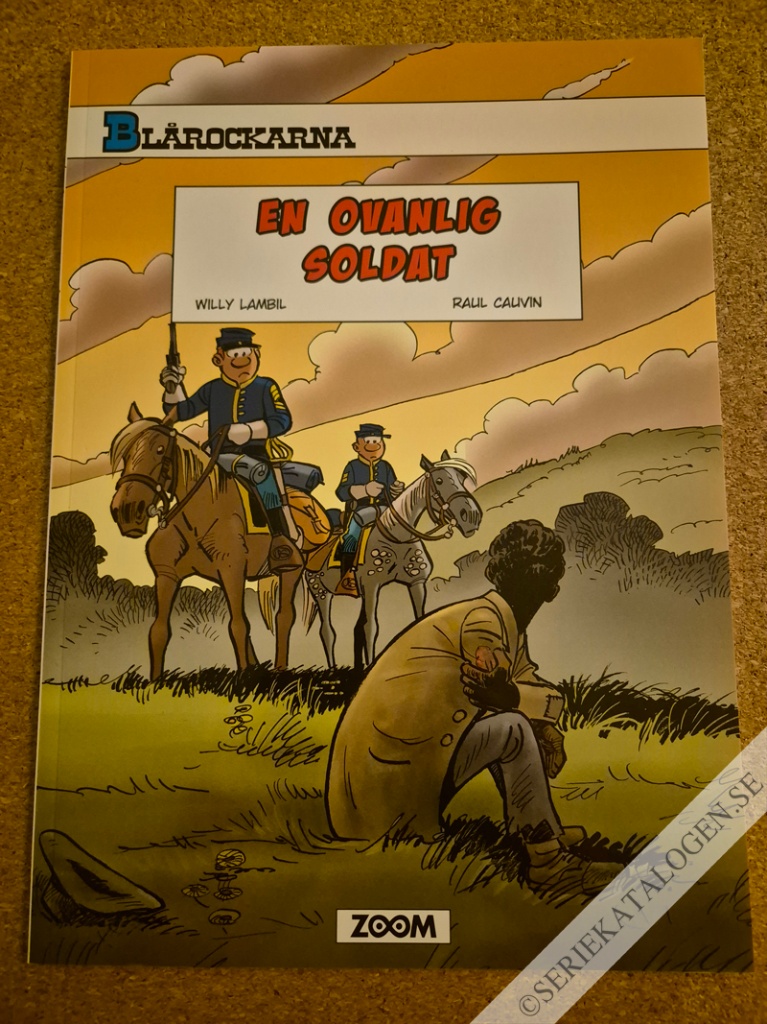 Framsida på Blårockarna En ovanlig soldat (2018)