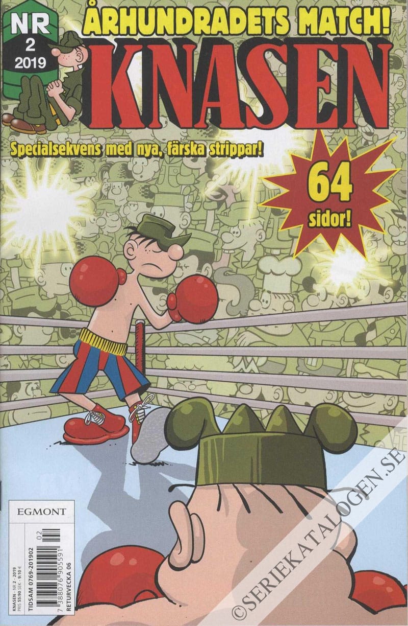 Framsida på Knasen #2 (2019)
