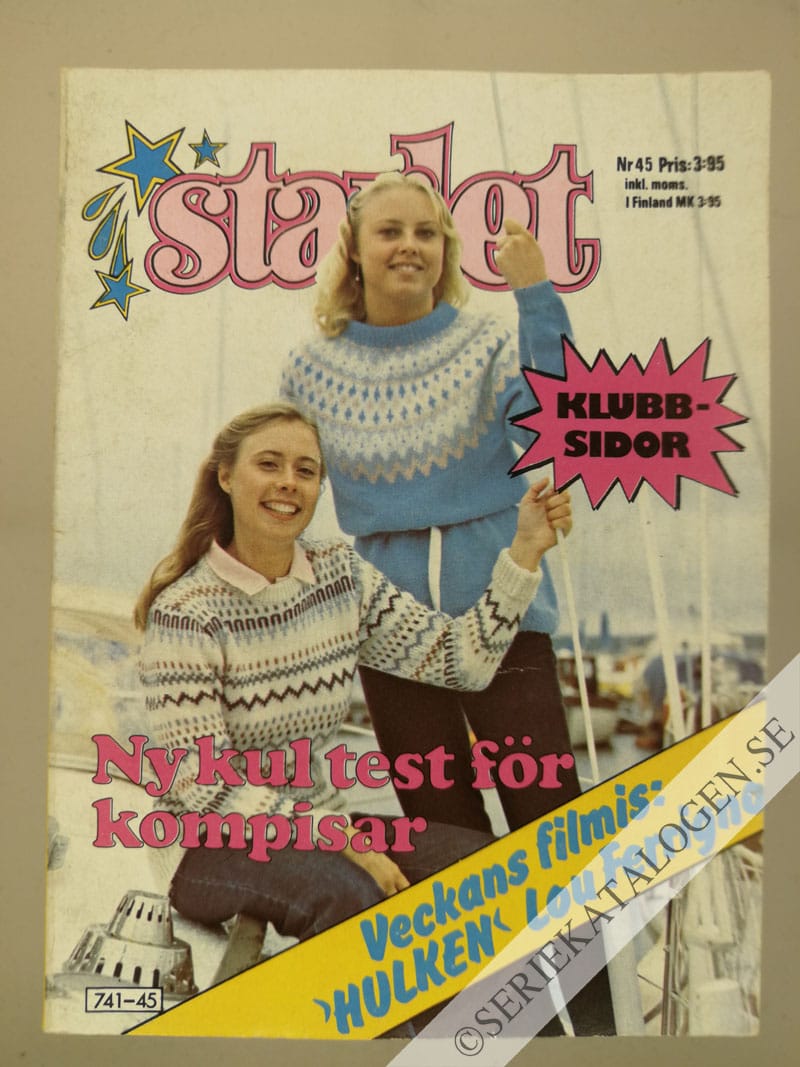 Framsida på Starlet #45 (1981)