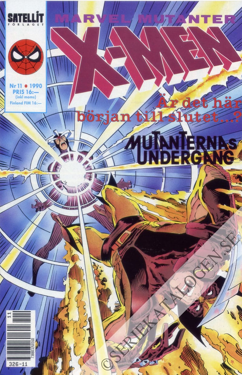 Framsida på X-Men #11 (1990)