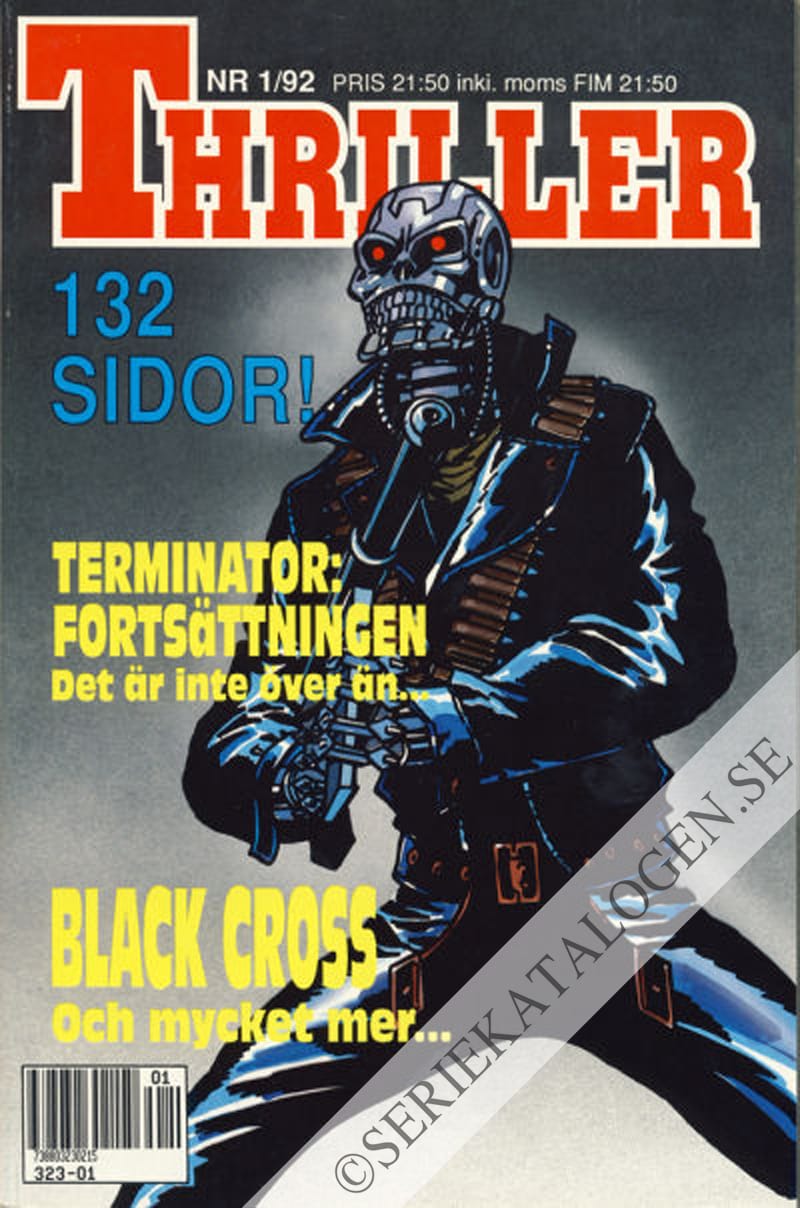 Framsida på Thriller #1 (1992)