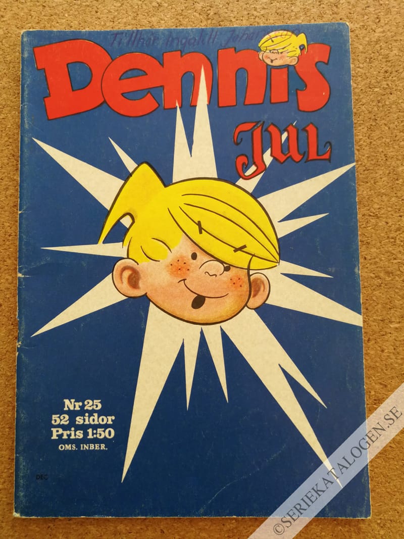 Framsida på Dennis #25 (1964)