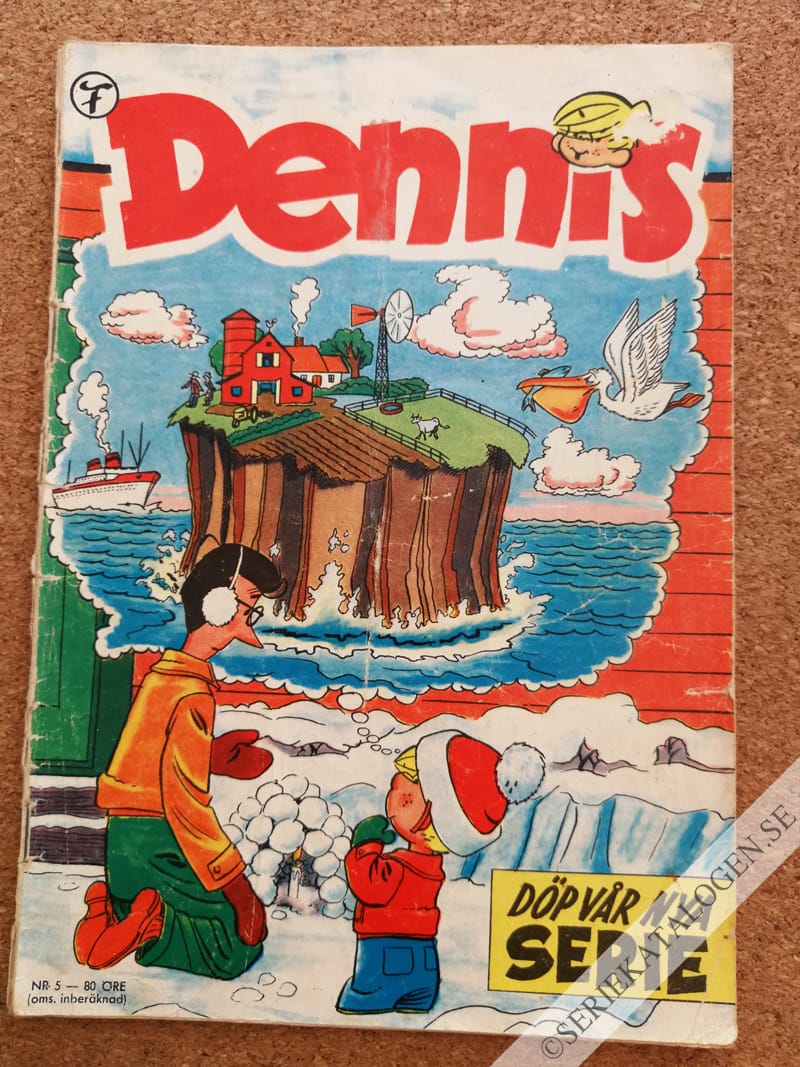 Framsida på Dennis #5 (1961)