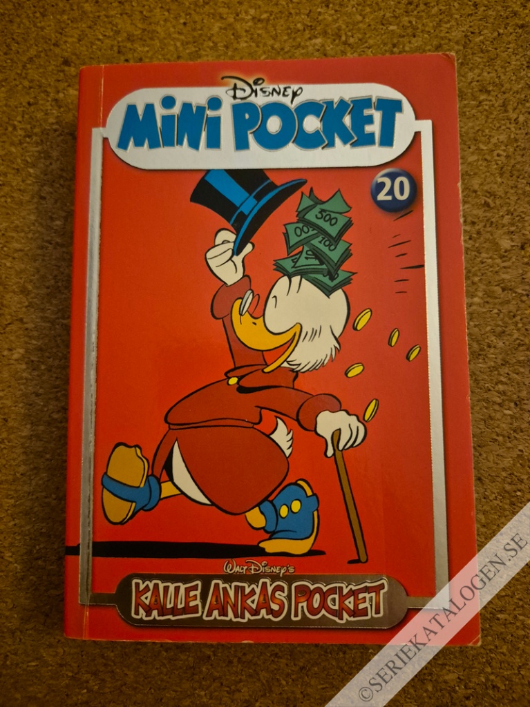 Framsida på Kalle Ankas Mini Pocket #20 (2008)