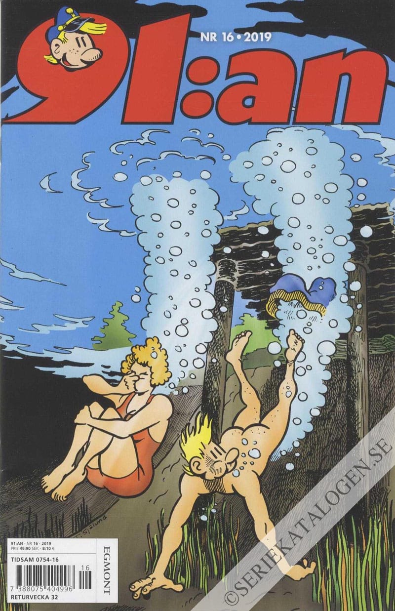 Framsida på 91:an #16 (2019)