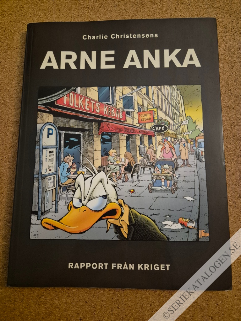 Framsida på Arne Anka Rapport från kriget (2010)