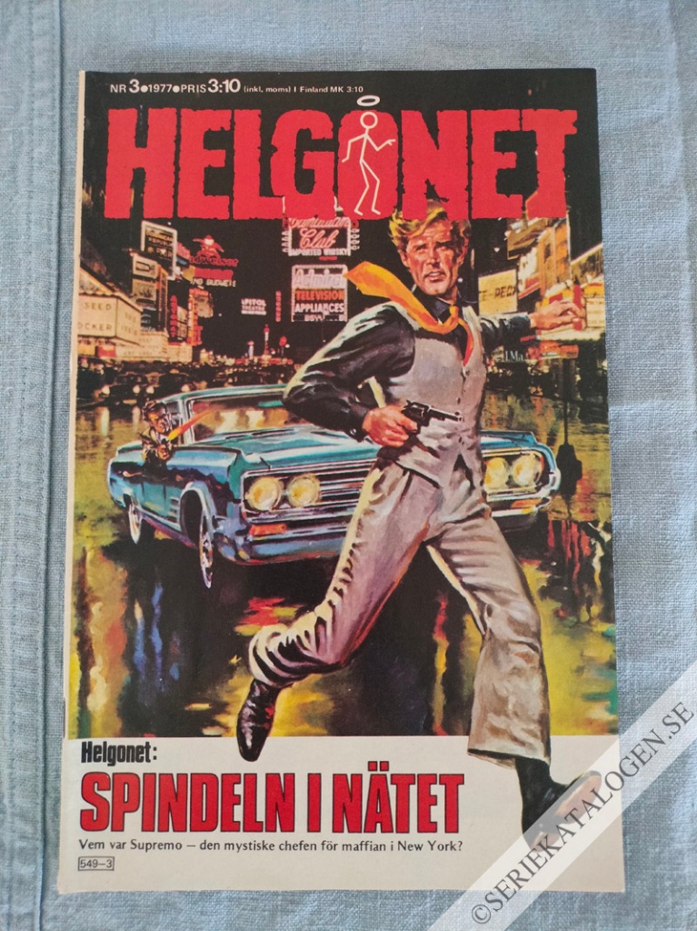 Framsida på Helgonet #3 (1977)