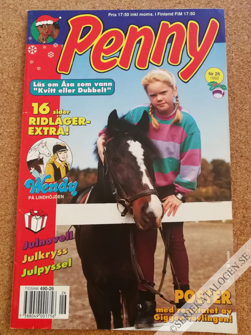 Framsida på Penny #26 (1992)