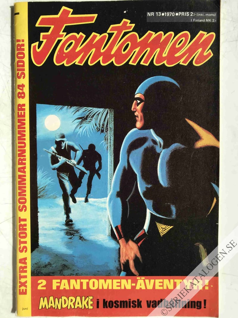 Framsida på Fantomen #13 (1970)
