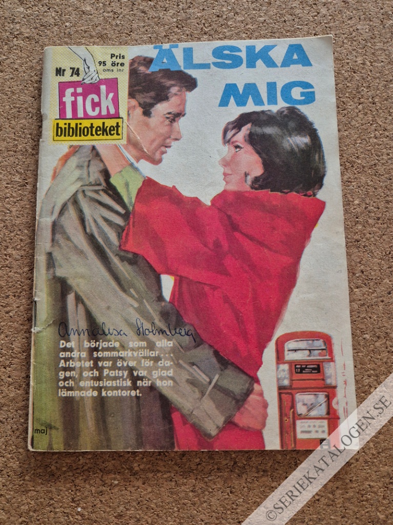 Framsida på Älska mig (1964)